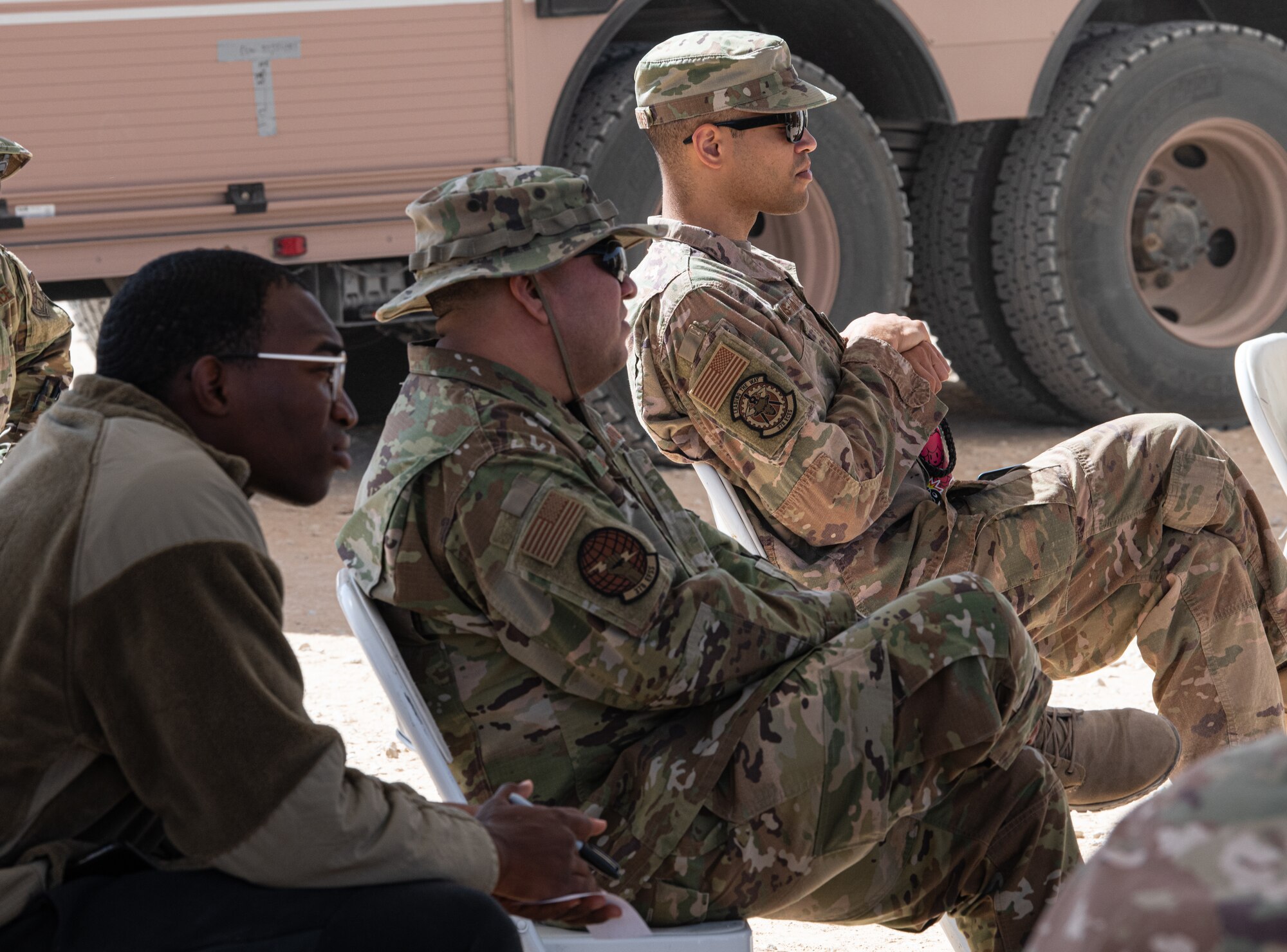 The 378th Air Expeditionary Wing hosted a “Perspective with Power” panel as part of a month-long series of discussions and activities designed to highlight Black History Month Feb. 5, 2021, at Prince Sultan Air Base, Kingdom of Saudi Arabia.