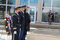 Wreath laying ceremony for President William McKinley
