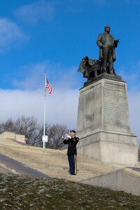Wreath laying ceremony for President William McKinley