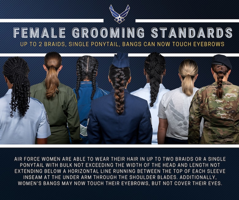 New hairstyle options now available for female Airmen > Air Education
