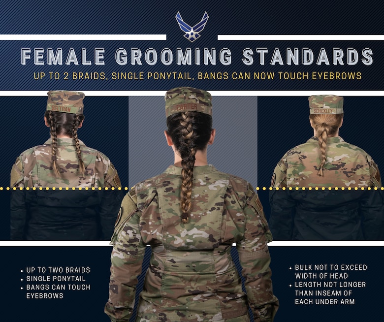New hairstyle options now available for female Airmen > Air Education