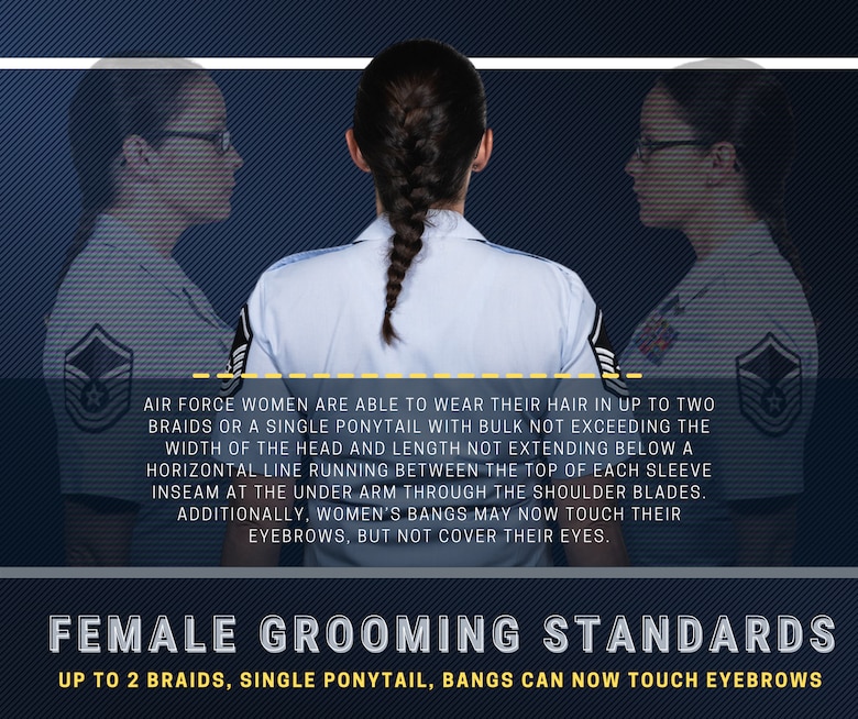 New hairstyle options now available for female Airmen > Air Education