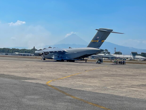 Reservists Deliver Critical Firefighting Gear to Central America