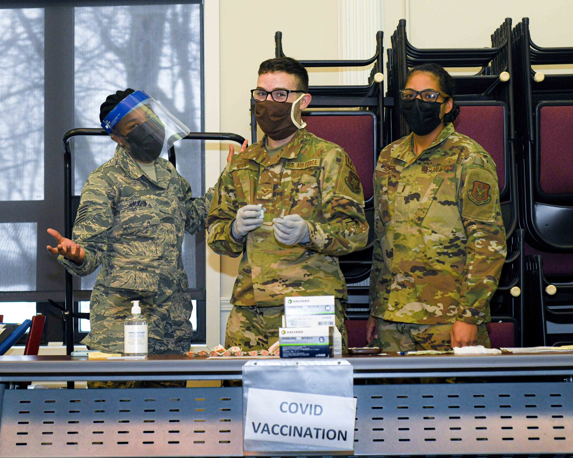 The 910th Medical Squadron began administering the COVID-19 vaccine to Airmen who volunteered to receive it during the February unit training assembly.