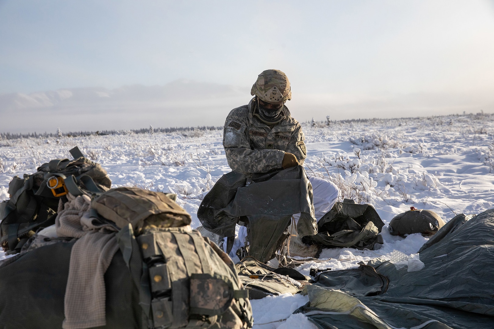 Spartan Paratroopers Kick Off Arctic Warrior 21 > U.S. Indo-Pacific ...