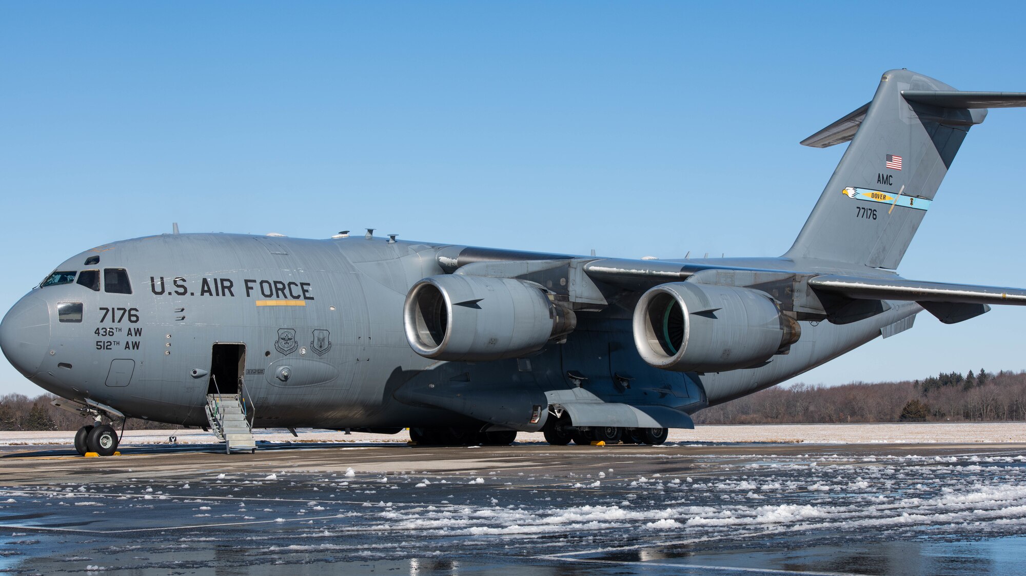 Snapshot: 512th conducts icy spot inspection