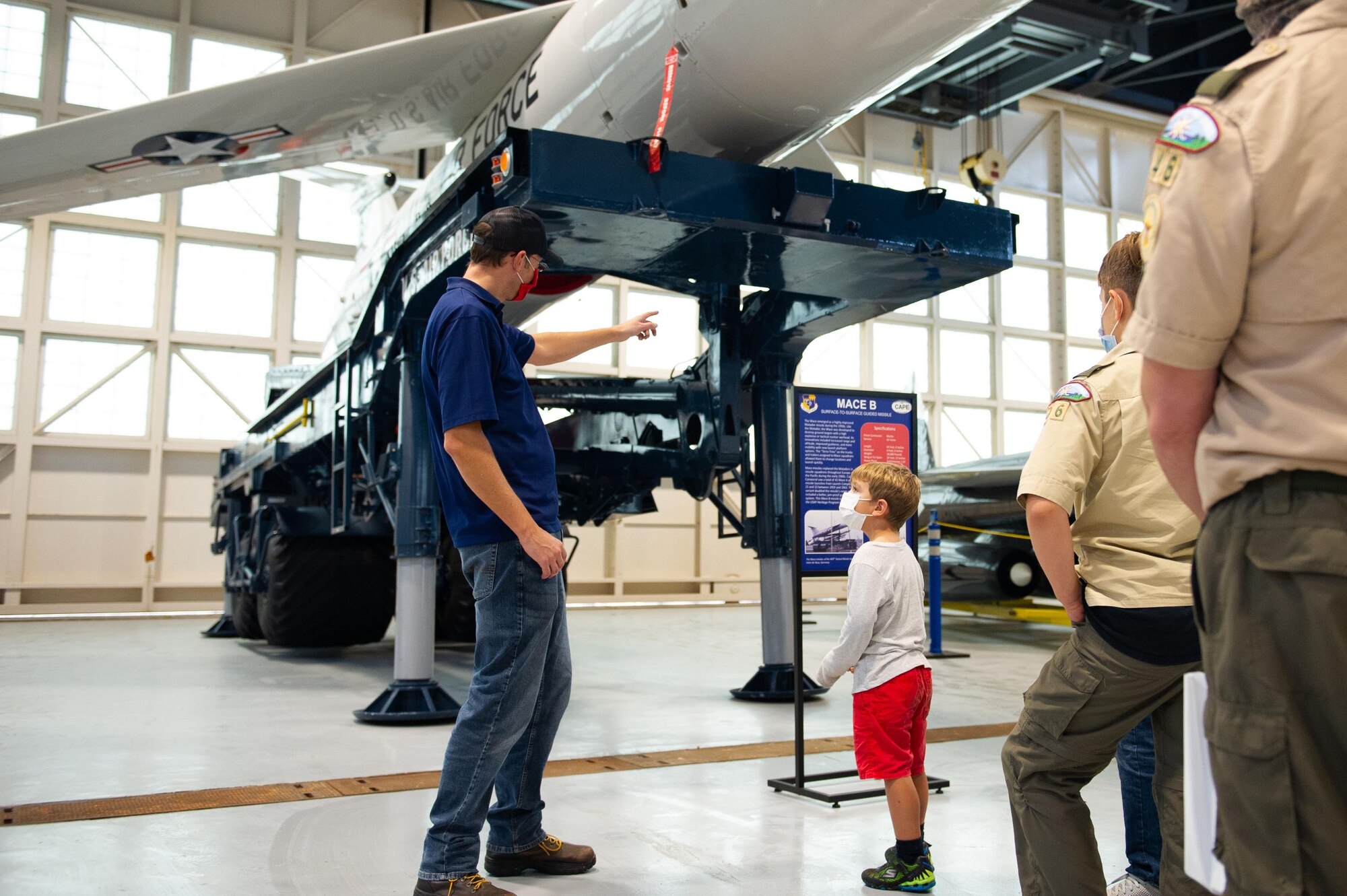 The Boy Scouts of America Troop 373B, out of Melbourne, visited Cape Canaveral Space Force Station Dec. 11–13, 2020, for a unique look at several sites in space history. Accompanied by Mr. James Draper, Air Force Space and Missile Museum director, the troop camped at the primary facility for the museum Launch Complex 26, for the weekend. (U.S. Space Force photo by Amanda Ryrholm)