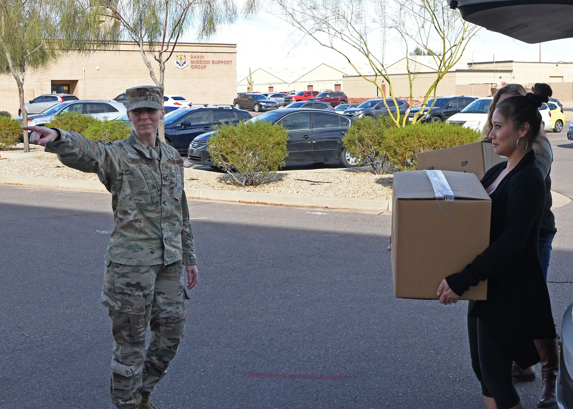 944th Fighter Wing Reserve Citizen Airmen came together to plan what is normally a major social event for the unit, while keeping health safety measures in mind.