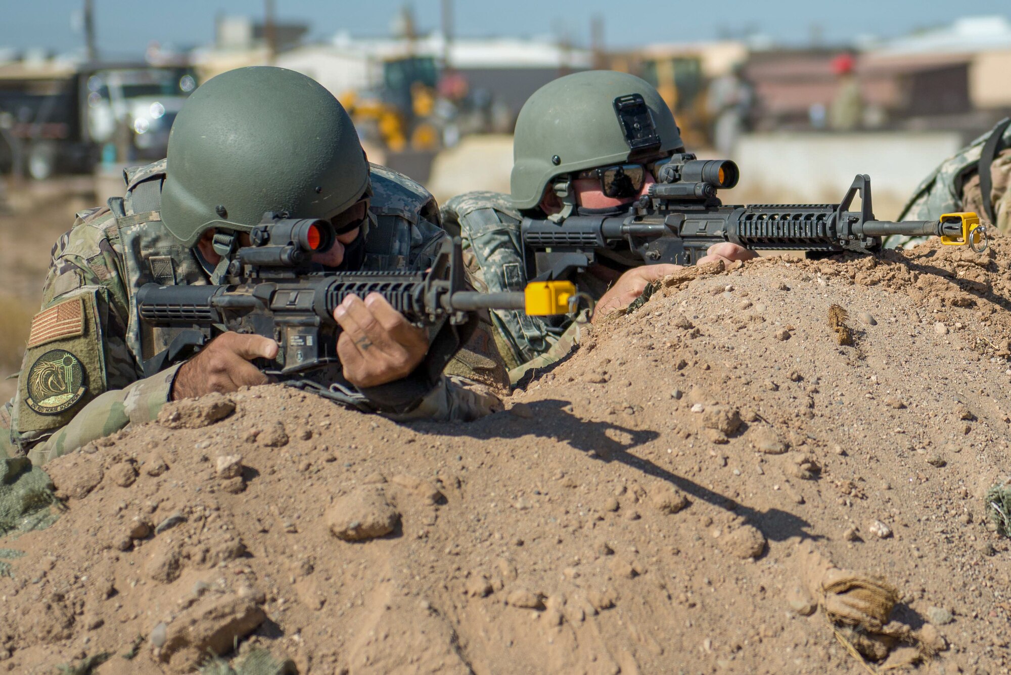 The 210th RED HORSE Squadron conducted a field training exercise in 2020 to ensure mission readiness. FTXs attempt to simulate what Airmen would encounter during a deployment.