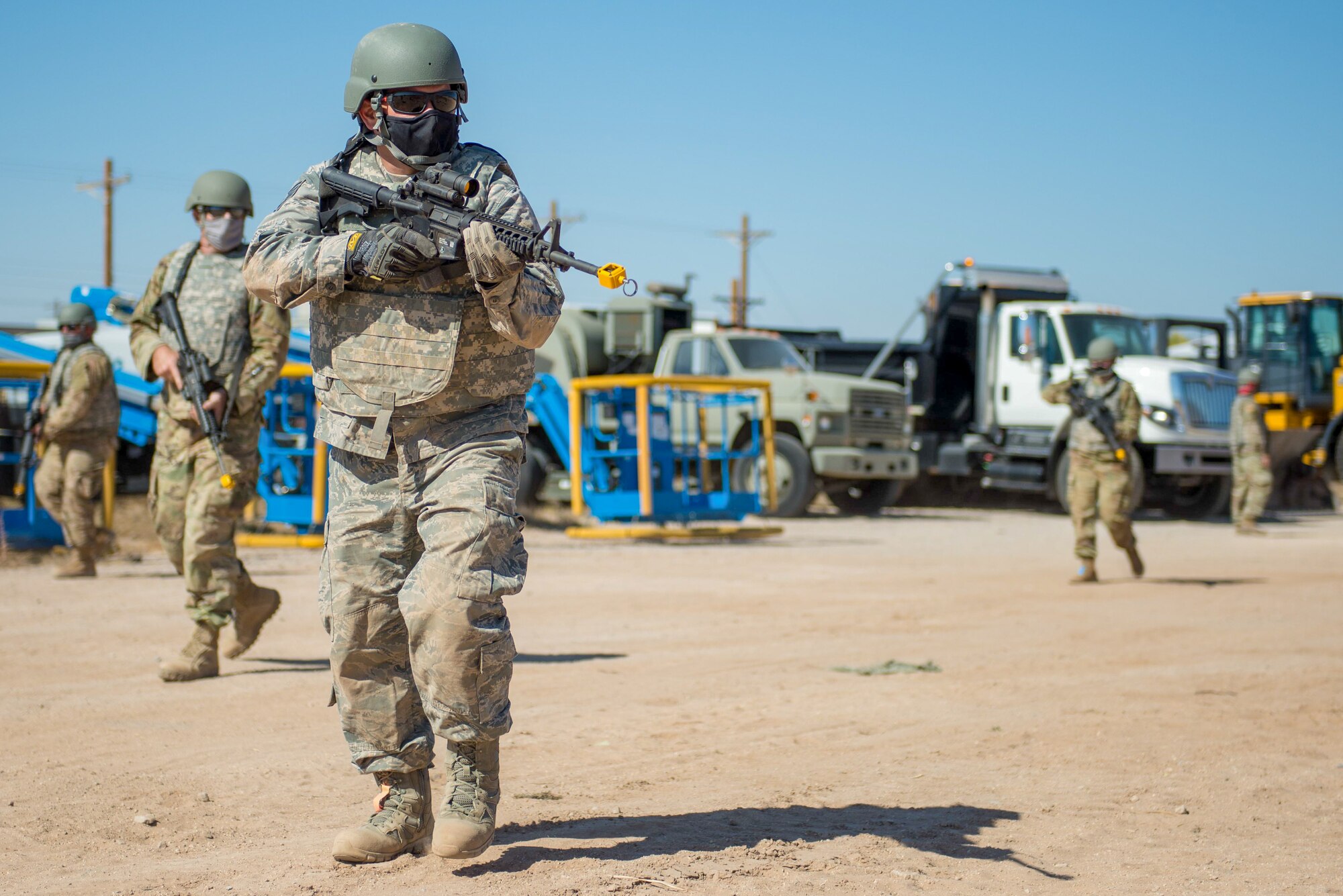 The 210th RED HORSE Squadron conducted a field training exercise in 2020 to ensure mission readiness. FTXs attempt to simulate what Airmen would encounter during a deployment.