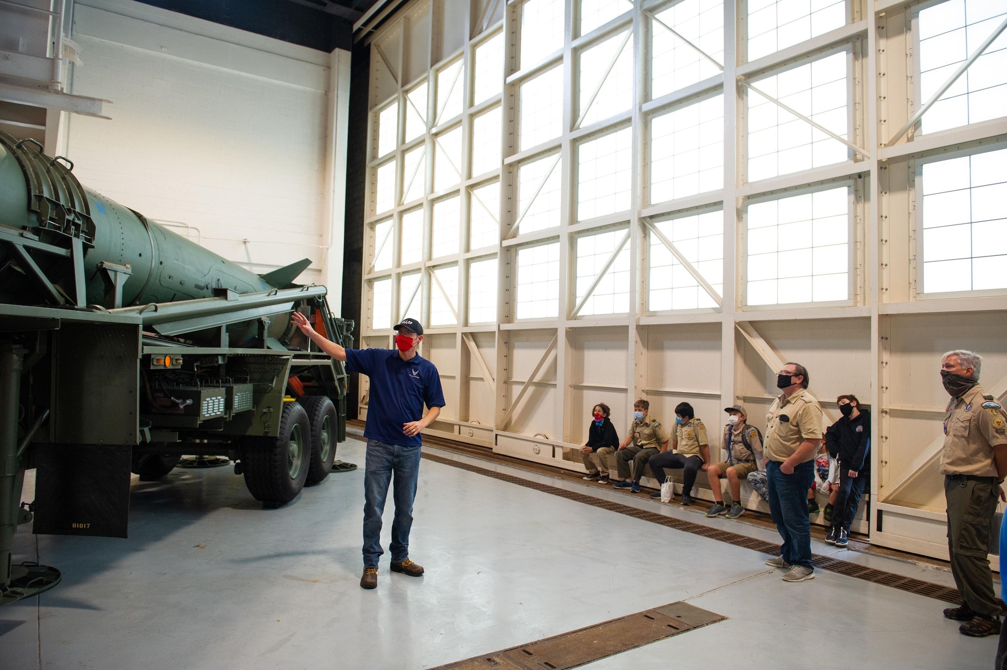 The Boy Scouts of America Troop 373B, out of Melbourne, visited Cape Canaveral Space Force Station Dec. 11–13, 2020, for a unique look at several sites in space history. Accompanied by Mr. James Draper, Air Force Space and Missile Museum director, the troop camped at the primary facility for the museum Launch Complex 26, for the weekend. (U.S. Space Force photo by Amanda Ryrholm)