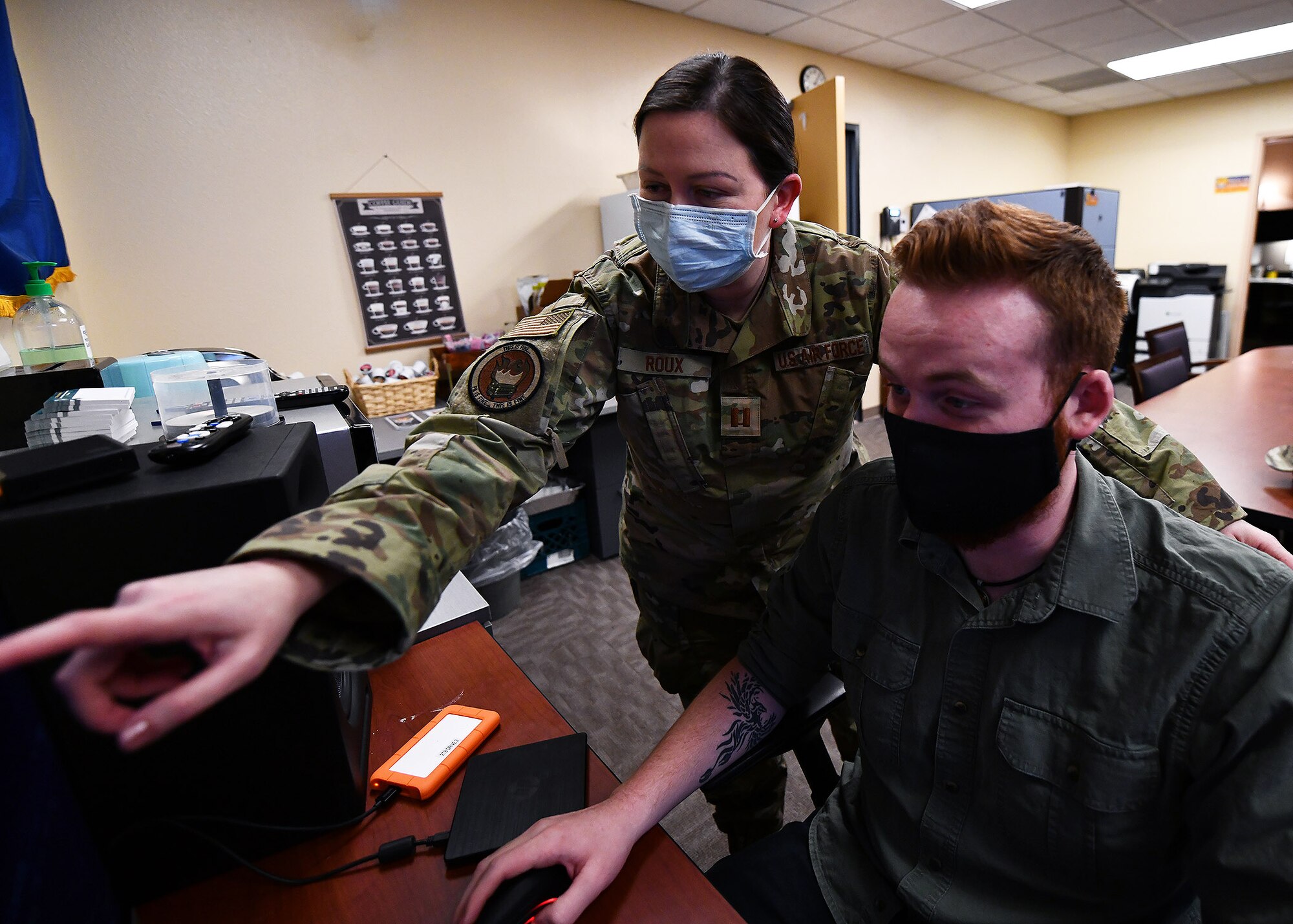 944th Fighter Wing Reserve Citizen Airmen came together to plan what is normally a major social event for the unit, while keeping health safety measures in mind.