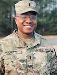 First Lt. Andrew Curtis, preventive medicine officer for the Virginia National Guard