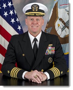 Studio portrait of Capt. Corey Keniston