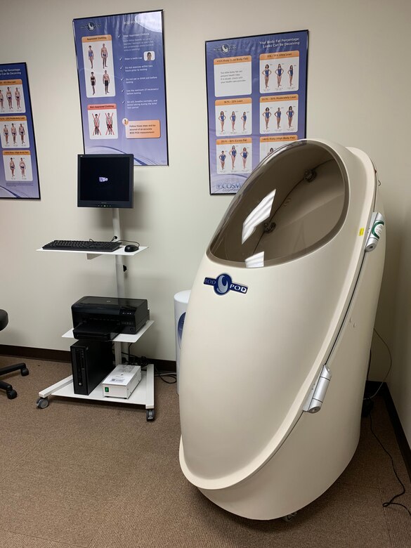 Bod Pod walkins available at AWC > Kenner Army Health Clinic > Articles