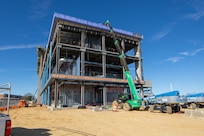 The state-of-the-art training facility, projected to open this September, will be primarily utilized by the Production Training Division (Code 900T) with NNSY’s Radiological Controls Department (Code 105), Quality Assurance Department (Code 130), Lifting and Handling Department (Code 700), Welding Shop (Code 926), Electrical Shop (Code 950), and Business and Strategic Planning Office (Code 1200) also occupying the facility.