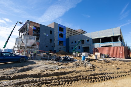 The state-of-the-art training facility, projected to open this September, will be primarily utilized by the Production Training Division (Code 900T) with NNSY’s Radiological Controls Department (Code 105), Quality Assurance Department (Code 130), Lifting and Handling Department (Code 700), Welding Shop (Code 926), Electrical Shop (Code 950), and Business and Strategic Planning Office (Code 1200) also occupying the facility.