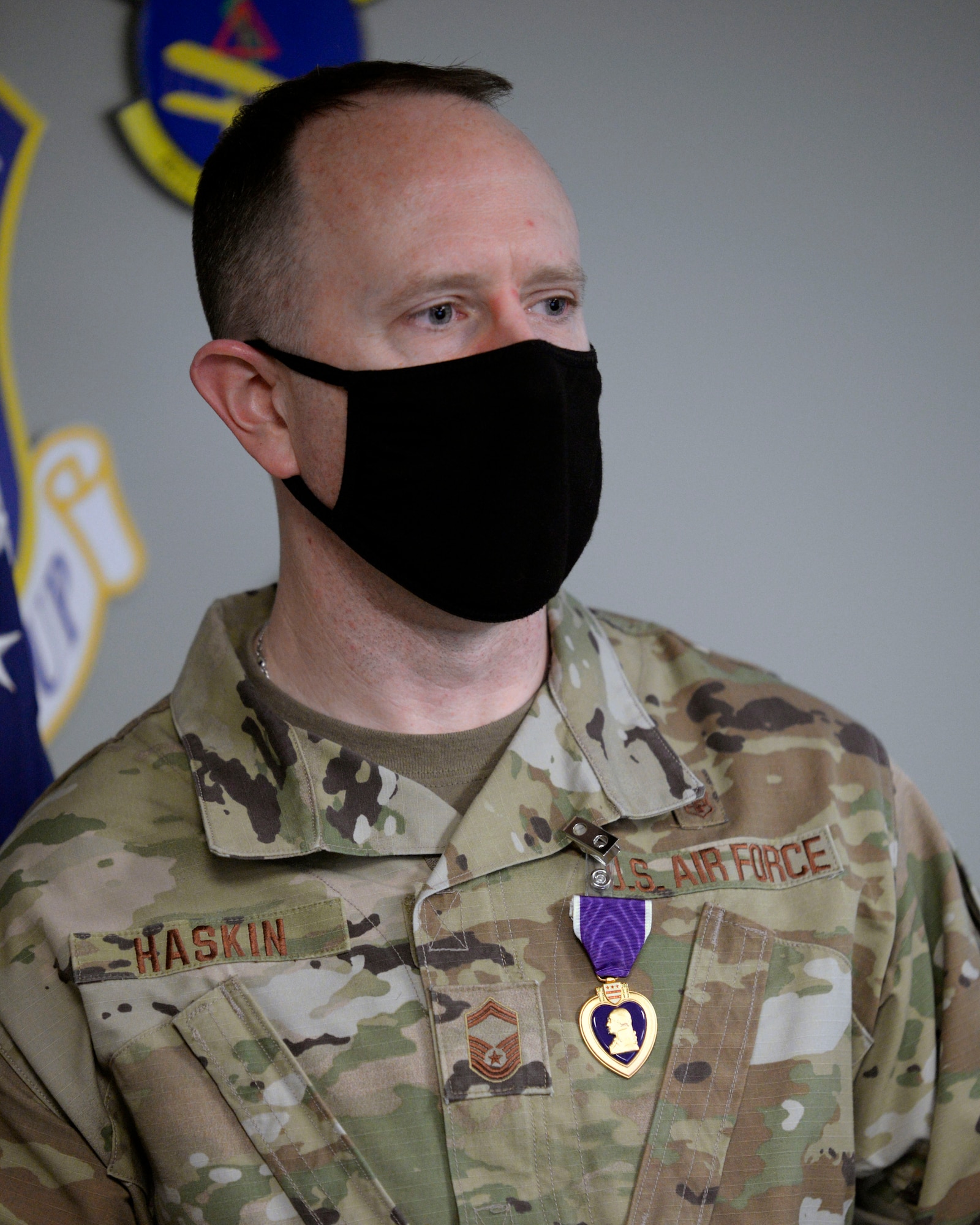 Wright-Patt Airman receives Purple Heart