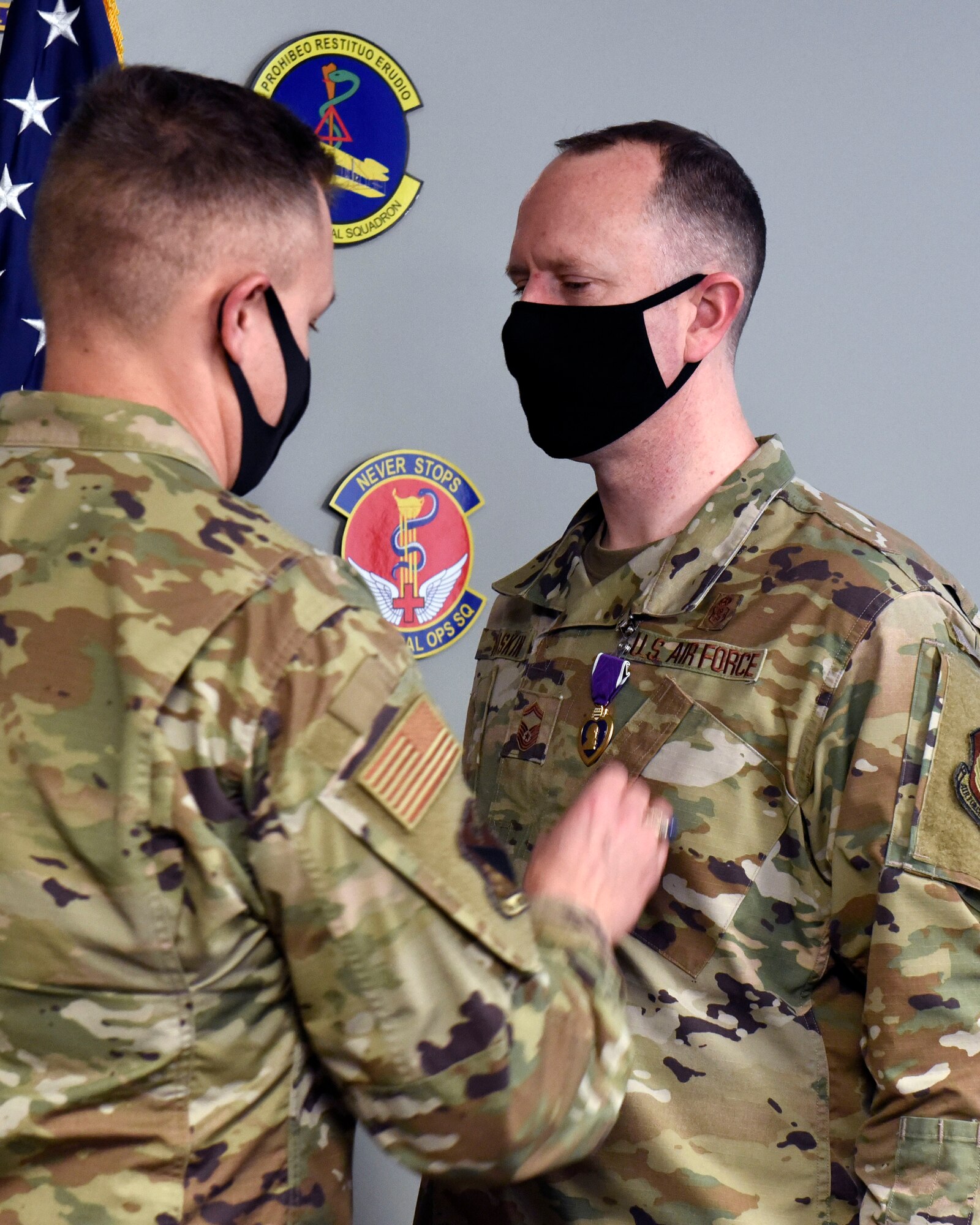 Wright-Patt Airman receives Purple Heart