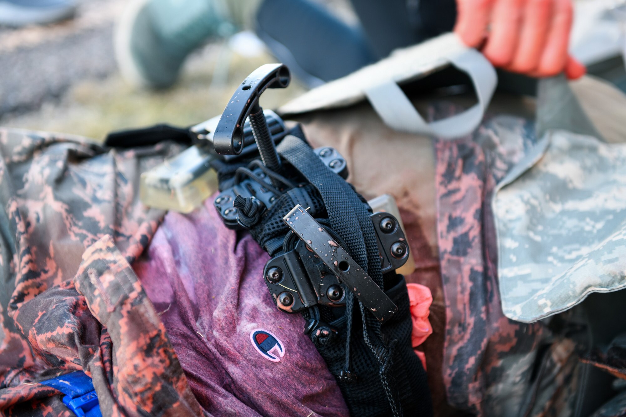 A Junctional Emergency Treatment Tool tourniquet is applied to a manikin during the 2021 Tactical Combat Casualty Care exercise at Buckley Air Force Base, Colo., Feb. 4, 2021.