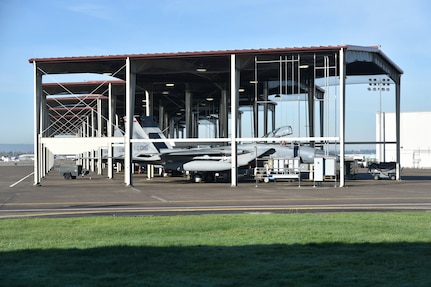 The conversion team from the 142nd Wing is preparing for the Portland Air National Guard Base to receive the F-15EX around fiscal year 2025. The advance work involves determining changes to existing structures and training for Airmen.