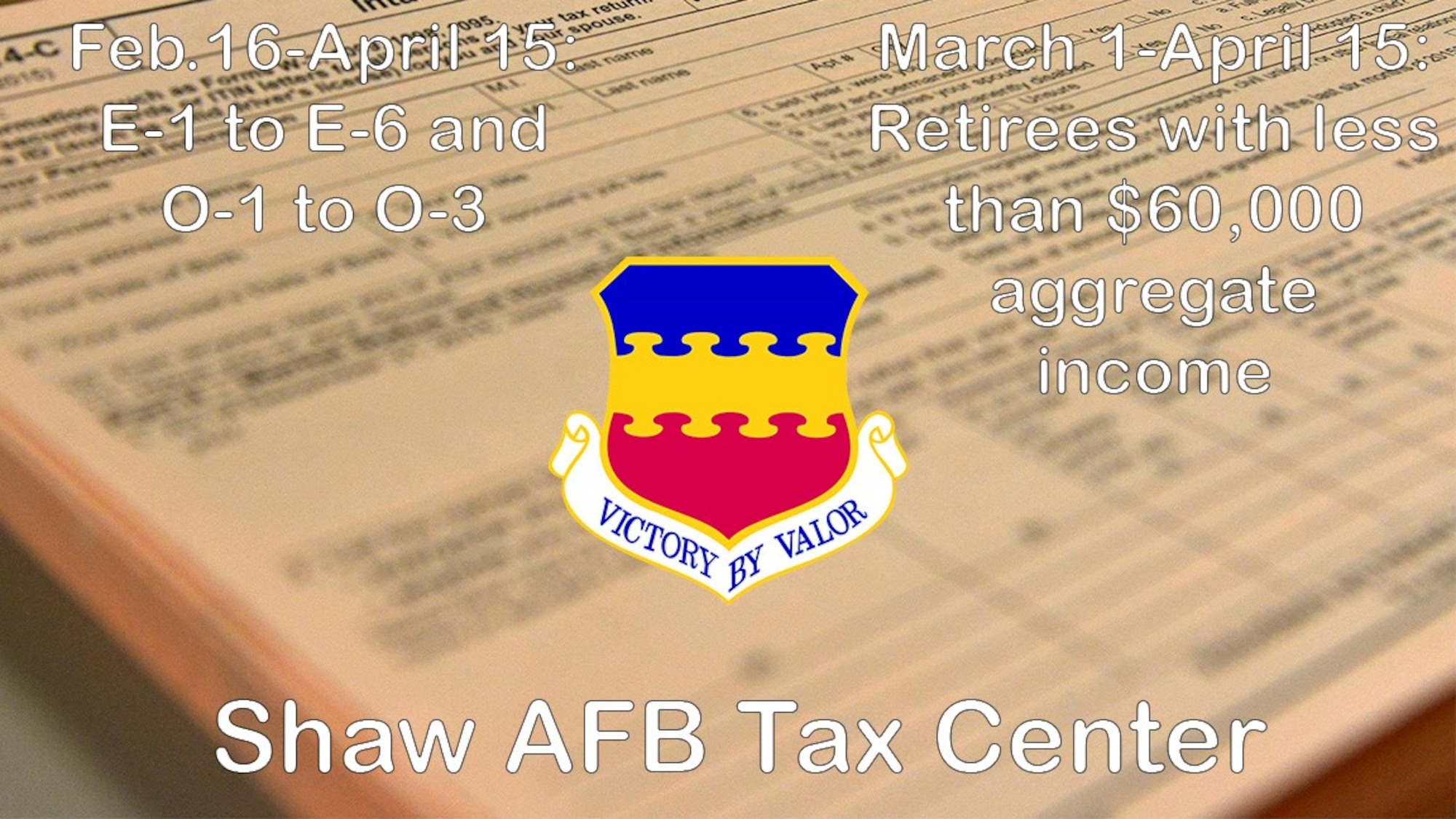 Graphic for tax center story