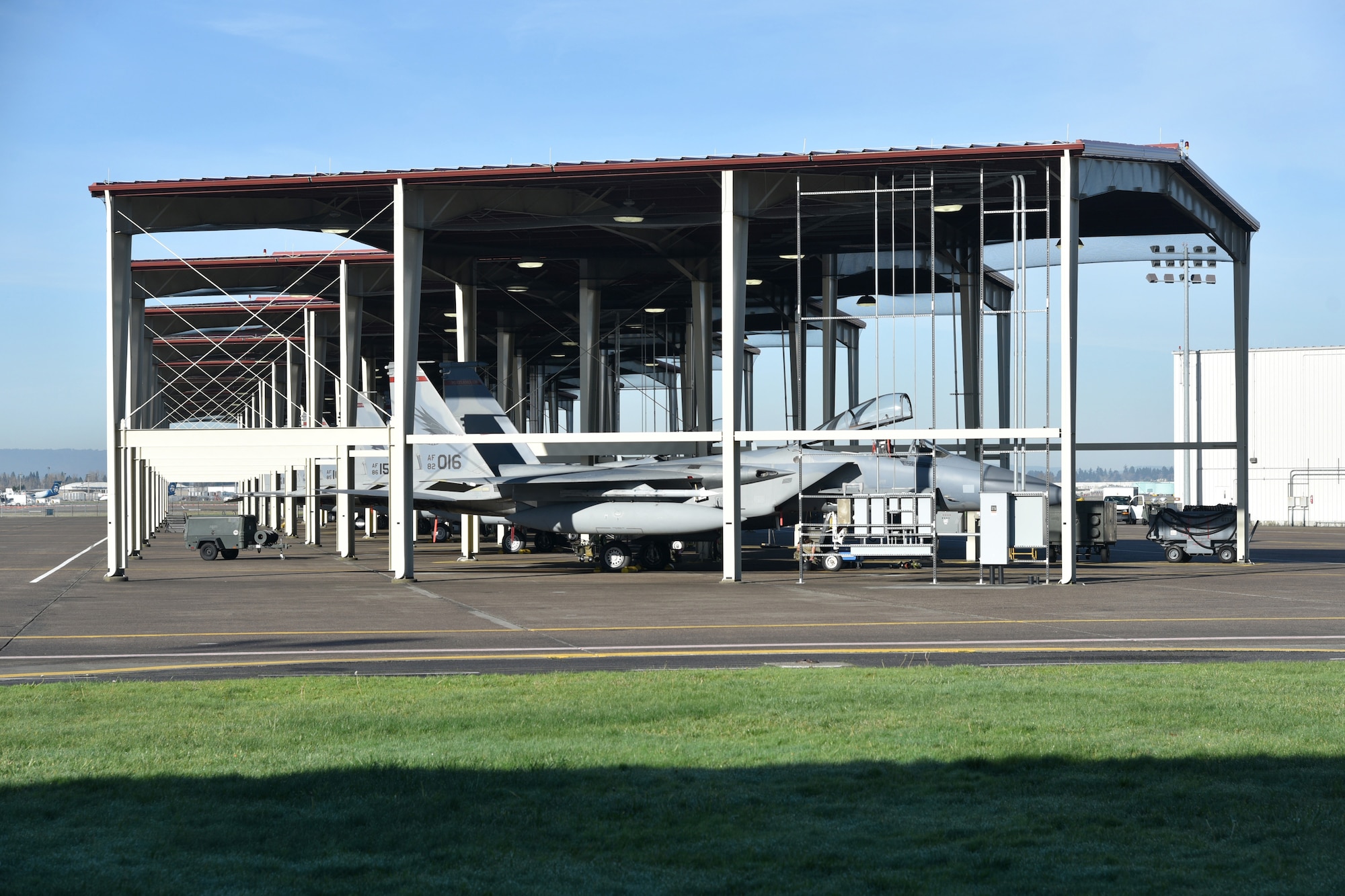 The conversion team from the 142nd Wing is preparing for the Portland Air National Guard Base to receive the F-15EX around fiscal year 2025. The advance work involves determining changes to existing structures and training for Airmen.