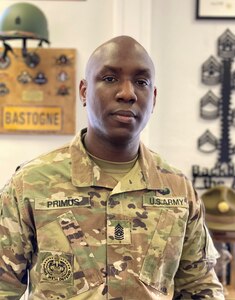 Command Sgt. Major Kofie Primus serves as the command sergeant major of the 405th Army Field Support Brigade. Primus assumed responsibility of the brigade in December of 2020. His complete bio is available at www.afsbeurope.army.mil under Leadership.