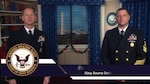 Chief of Navy Reserve Vice Adm. John Mustin and Reserve Force Master Chief Petty Officer Chris Kotz deliver a holiday message to the Reserve force and their families.