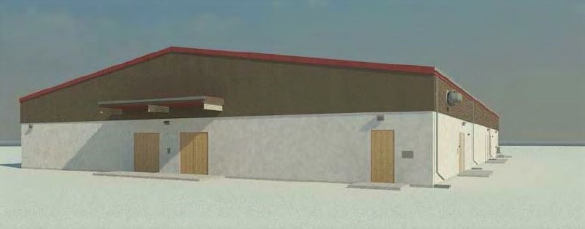 Artist rendering of the new dining facility