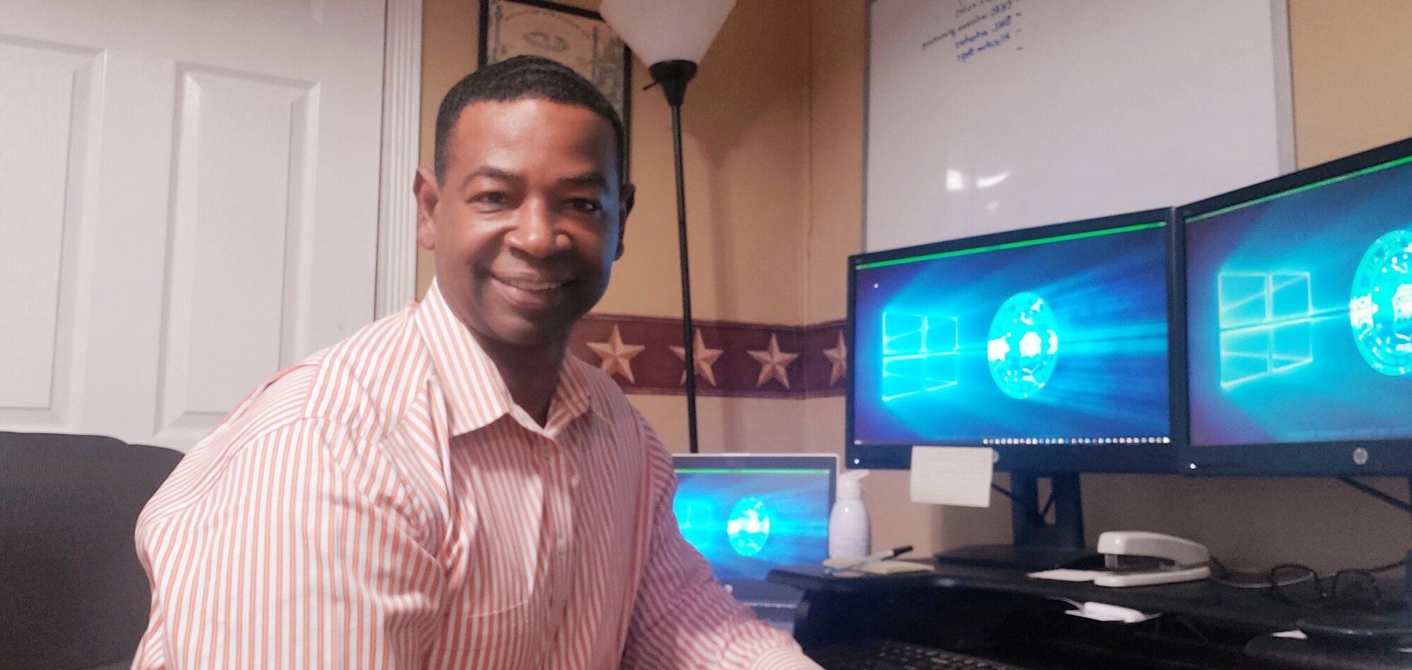 Winston Ferguson, section chief of systems and integration at the Air Force Security Assistance Center on Wright-Patterson Air Force Base, is working with Dayton Regional STEM School to bring more Black history to its students. Contributed photo