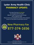 Pharmacy Fax number update