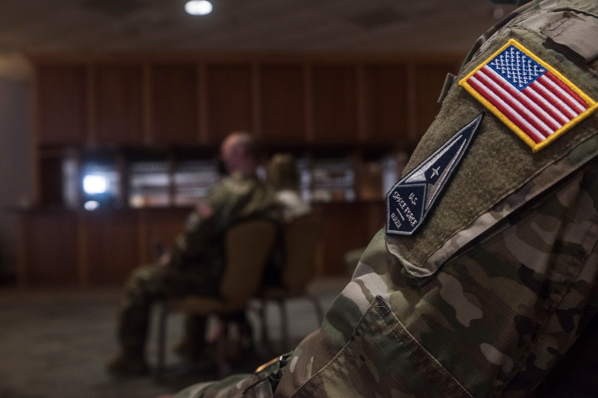 A photo of a Guardian during a ceremony