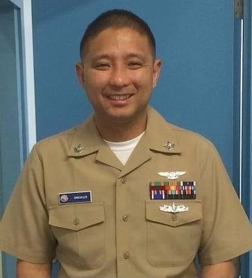 Aviation Support Equipment Technician 1st Class Marcglenn L. Orcullo, age 42 of Hawaii