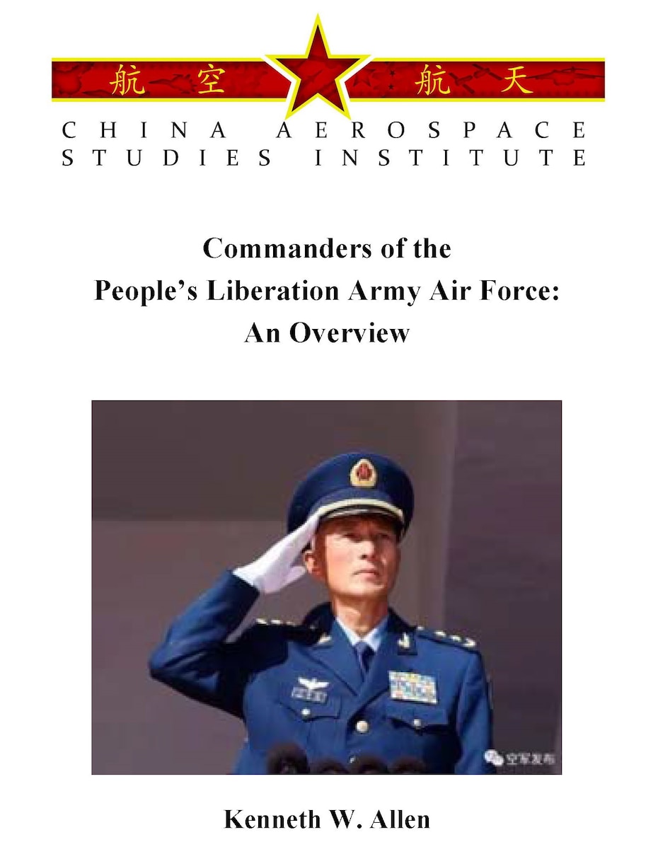 Commander's of the PLAAF cover