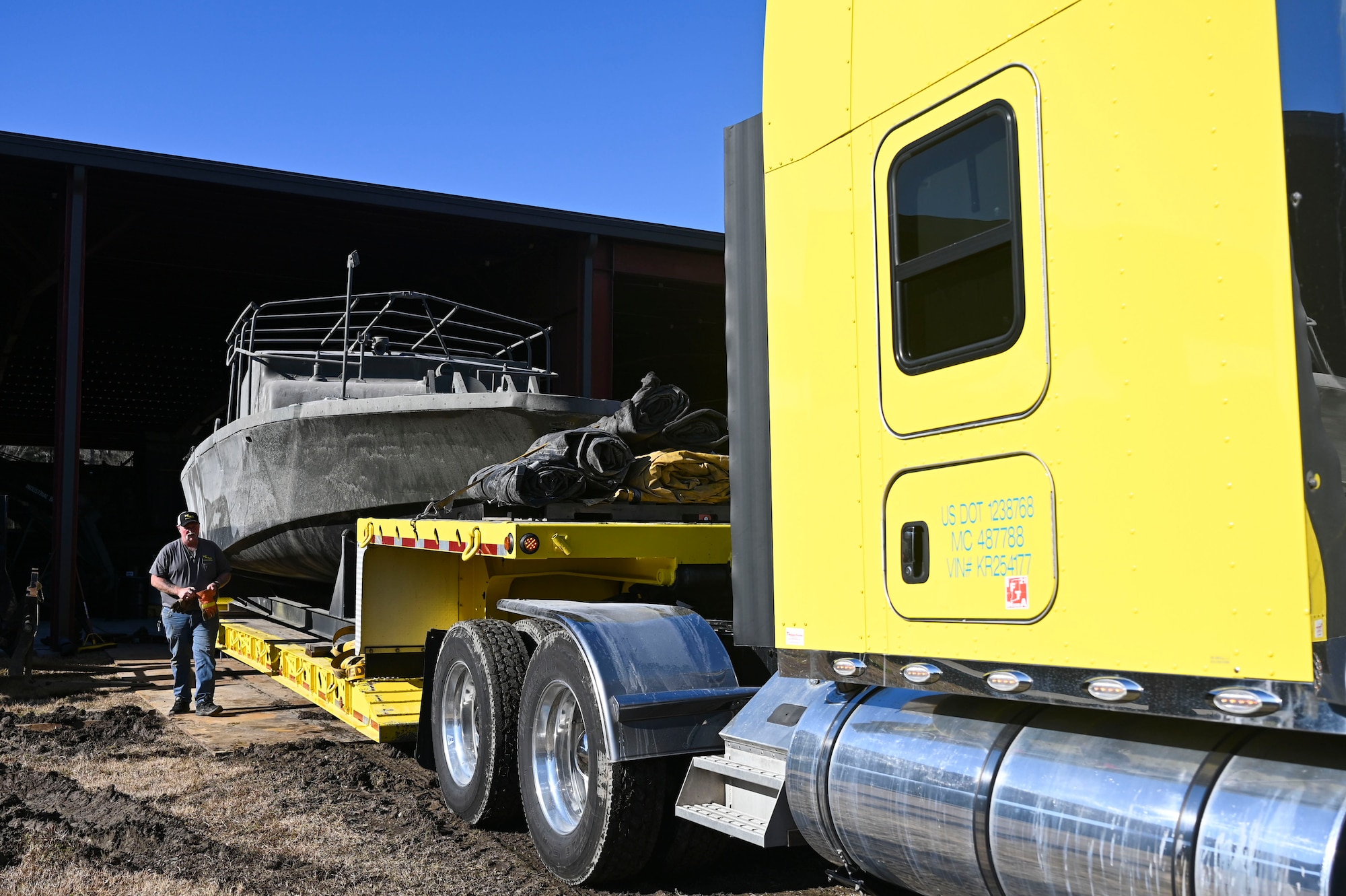 Transportation museum welcomes new patrol boat