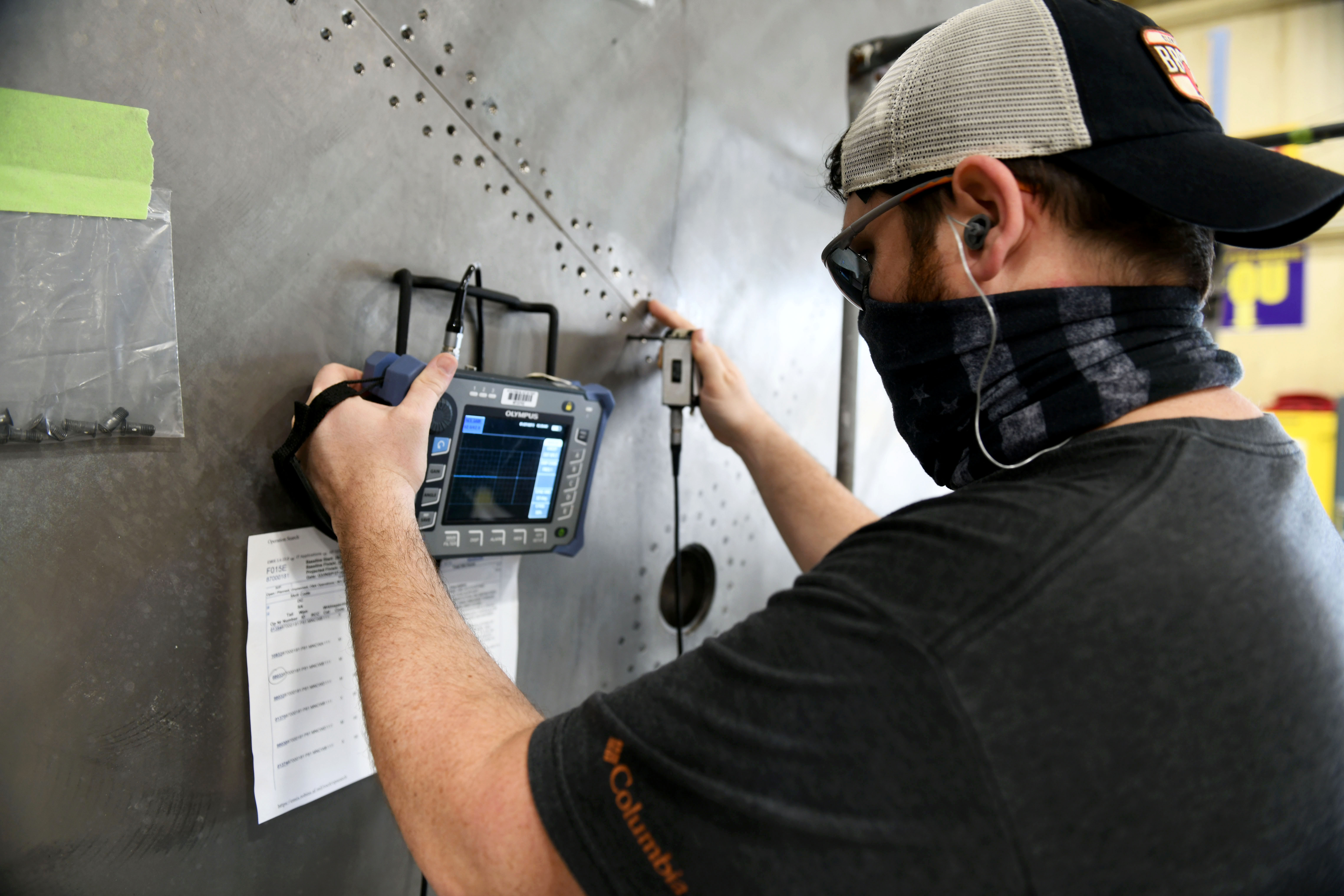 CMXG: Non destructive inspection testing keep aircraft flying aircrew