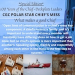 Polar Star Chiefs Mess is the deckplate leader of the week this week!