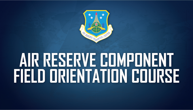 Headquarters Air Reserve Personnel Center will virtually host an Air Reserve Component Field Orientation Course for Air National Guard MPF/CSS personnel March 10-11, 2021.