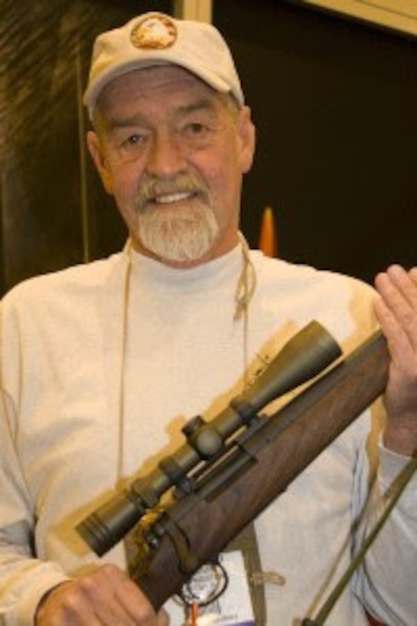 Sgt. Charles “Chuck” Mawhinney, who recorded 103 confirmed kills and 216 probable kills with the M40 sniper rifle and Redfield 3x9x40 scope while serving in the Vietnam War. Stone Bay will be designated with the call word “Redfield” during a ceremony held by Weapons Training Battalion (WTBN) at building RR120 at Stone Bay, on Marine Corps Base Camp Lejeune, North Carolina, Feb. 19, 2020. (Courtesy photo submitted by Sgt. Charles “Chuck” Mawhinney)