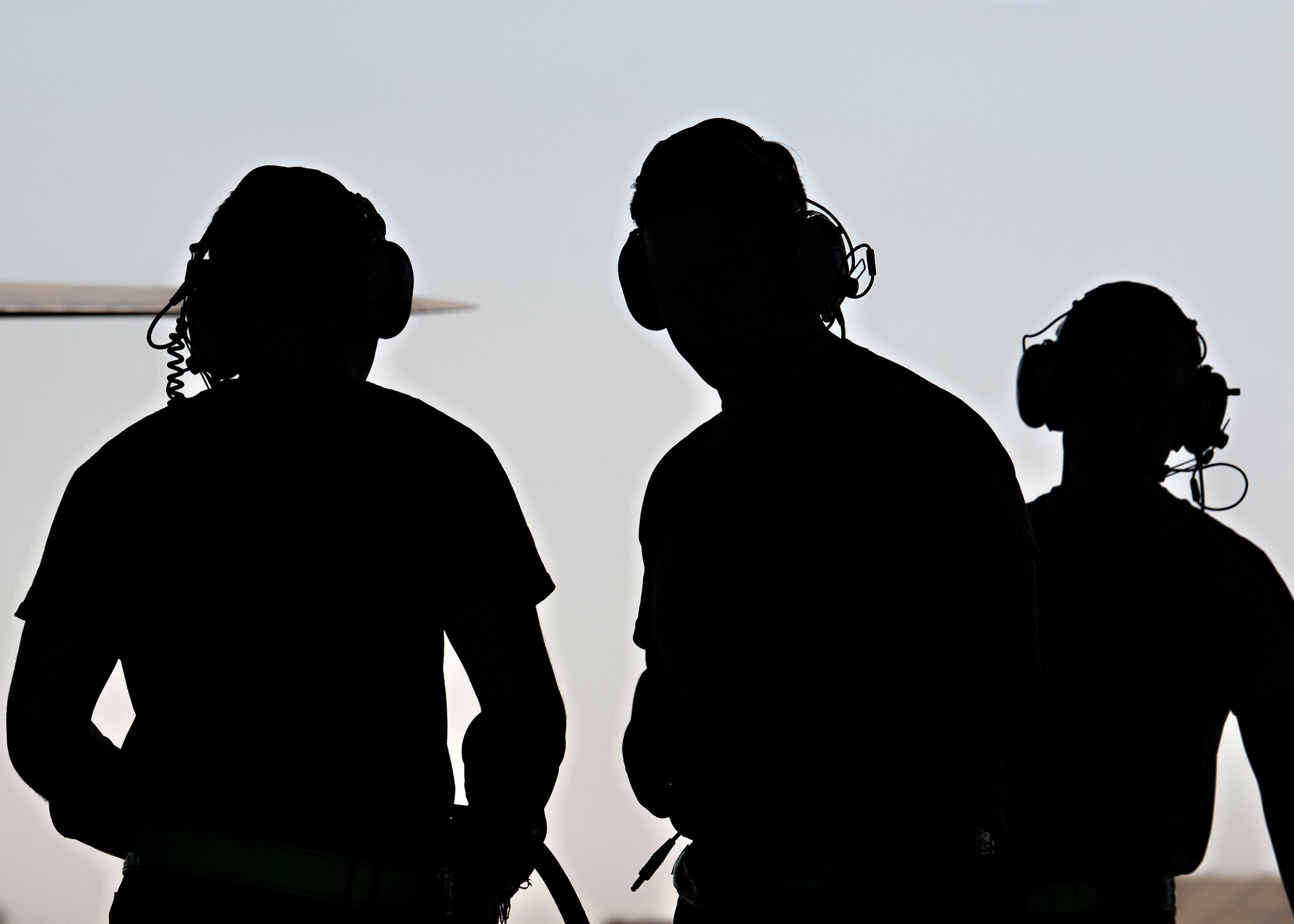 U.S. Air Force maintenance personnel assigned to the 380th Expeditionary Aircraft Maintenance Squadron prepare to launch an F-15E Strike Eagle at Al Dhafra Air Base (ADAB), United Arab Emirates, Feb. 12, 2021.