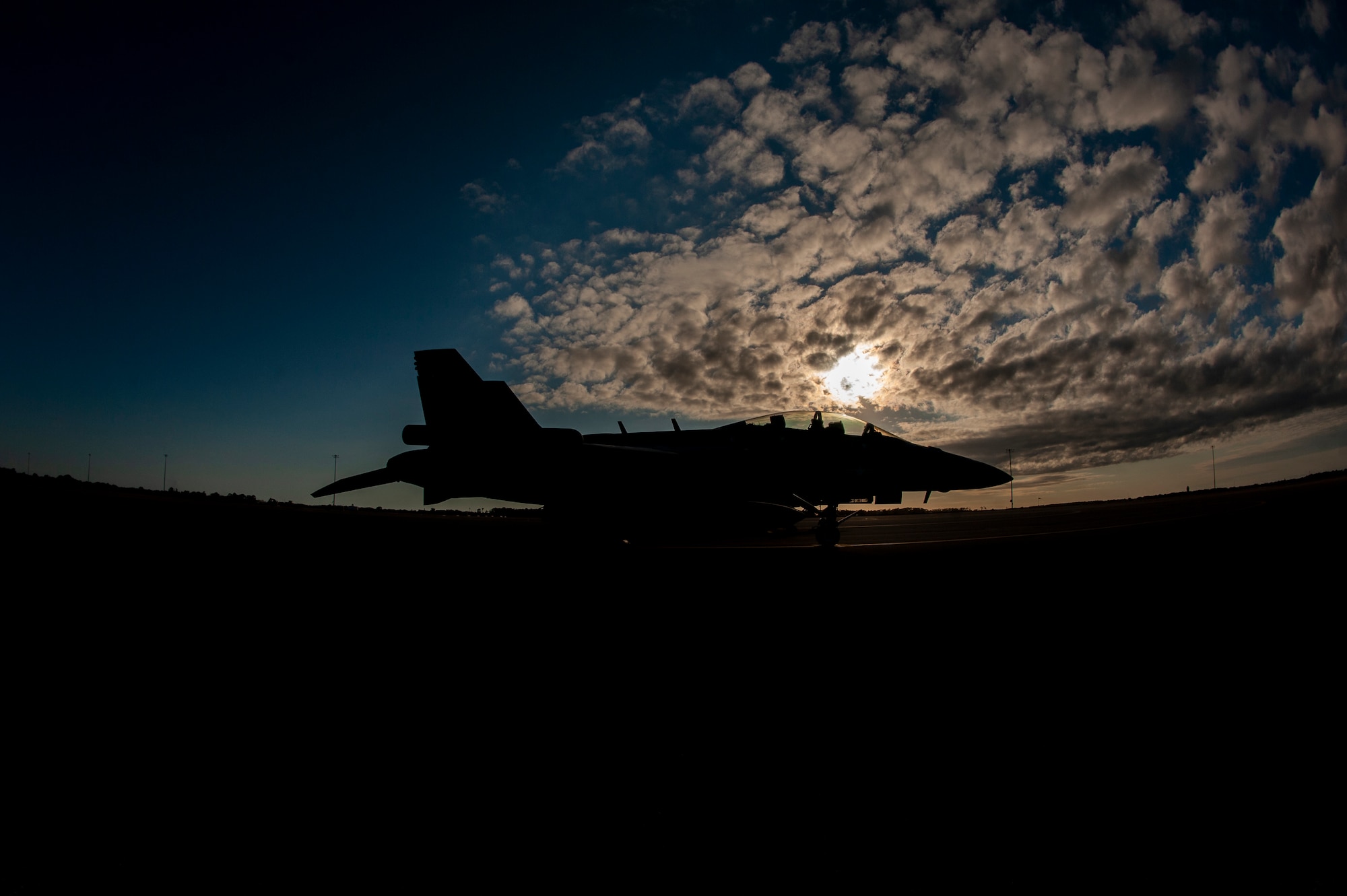 A Navy EA-18G Growler from the Electronic Attack Squadron 209, Naval Air Station Whidbey Island, Washington, is waiting to be refueled on the flight line at MacDill Air Force Base, Florida, on Jan. 22, 2021. Joint operations allow every branch to train together and operate at their greatest capacities with minimal limitations, ensuring mission success both locally and globally. (U.S. Air Force photo by Airman 1st Class David D. McLoney)