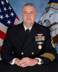 Studio portrait of CMDCM Jason M. Roeder