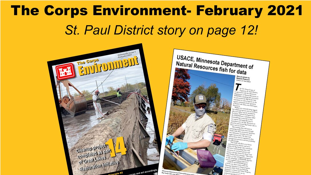 The  February edition of The Corps Environment is now available