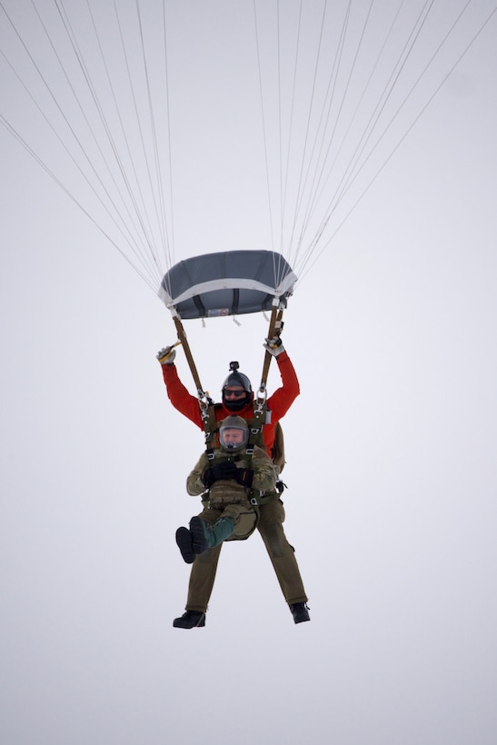 212th Rescue Squadron marks change of command with unique Alaska backdrop