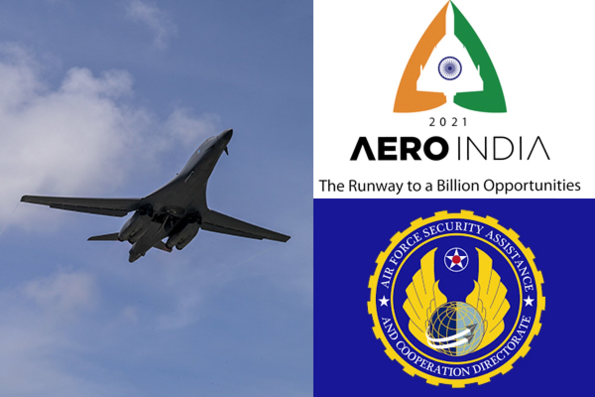: The Air Force Security Assistance and Cooperation (AFSAC) Directorate joins a United States Air Force (USAF) Delegation to attend Aero India 2021, discussing military interoperability and foreign military sales strategy for the U.S.-India bilateral partnership. Aero India 2021 was also a significant milestone for the USAF with the B-1B being on Indian ground since 75 years ago.