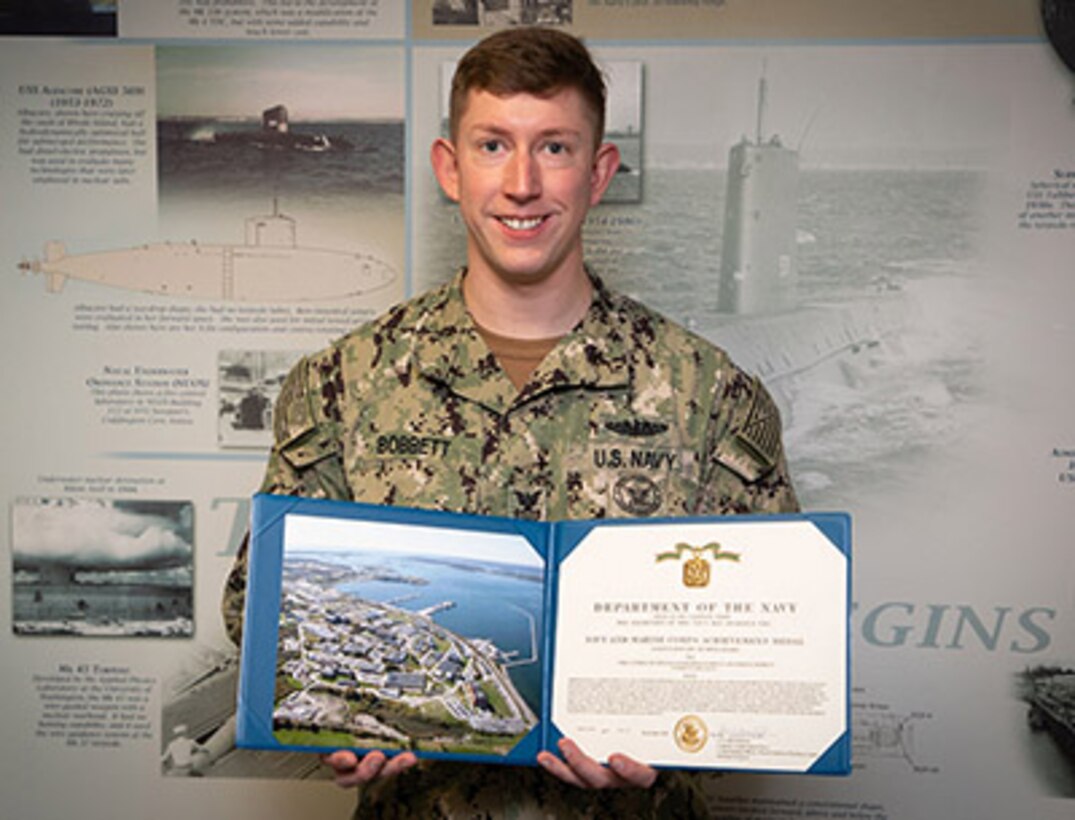 NUWC Division Newport military detachment members honored with several awards
