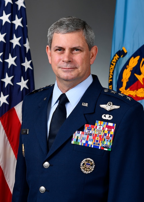 This is the official portrait of Lt. Gen. Michael Plehn, (U.S. Air Force photo by Eric Dietrich)