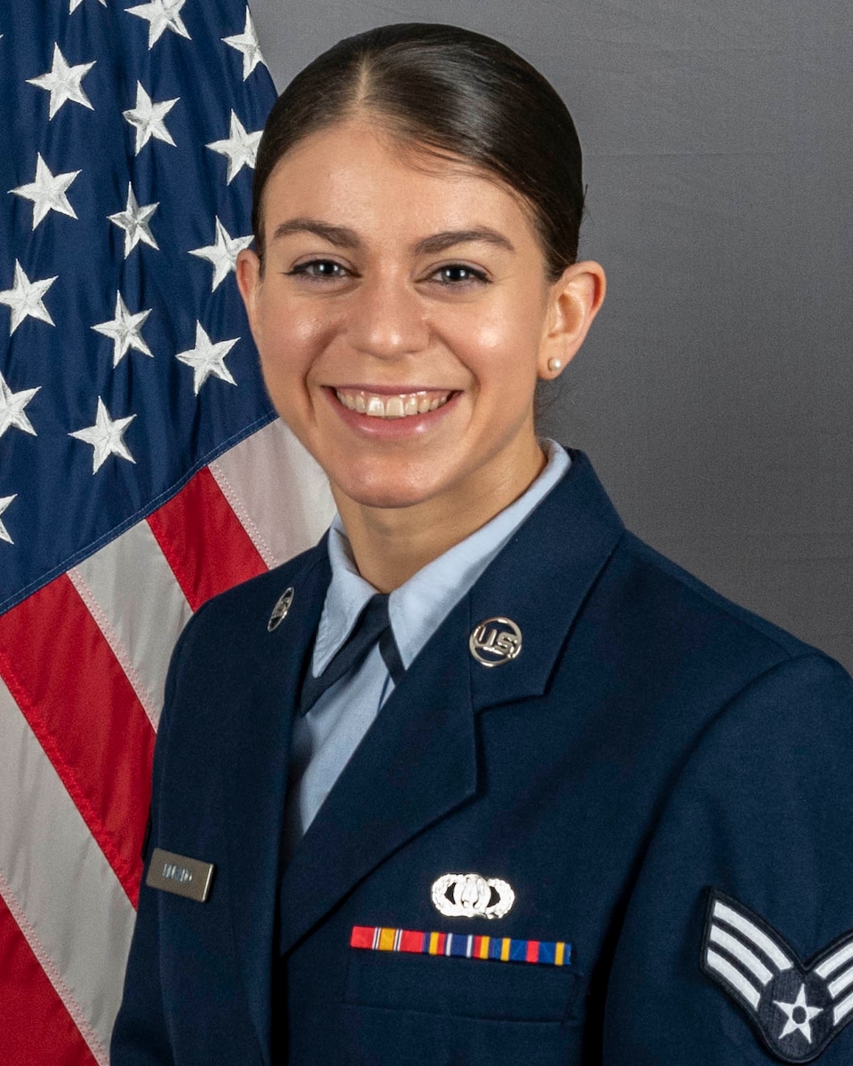 Official photo of SrA Andrea Murano, Flute, Heritage of America Band, Joint Base Langley-Eustis, Hampton VA