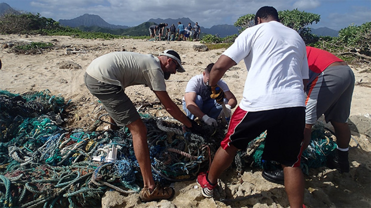 The natural resources office offers a number of volunteer opportunities including bi-monthly Weed Warrior, beach clean-ups, and biological monitoring.